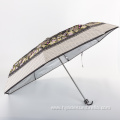 Lace Printing Umbrella Completely Shaded Folding